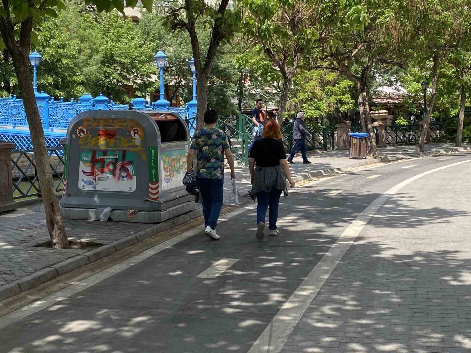 Bisiklet yolunda tam alışamadık