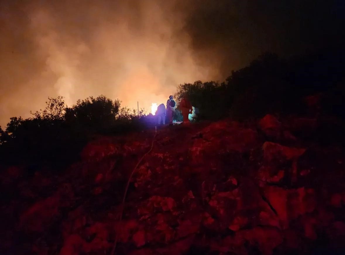 AKUT Eskişehir ekibi yanmak üzere olan hayvanları kurtardı