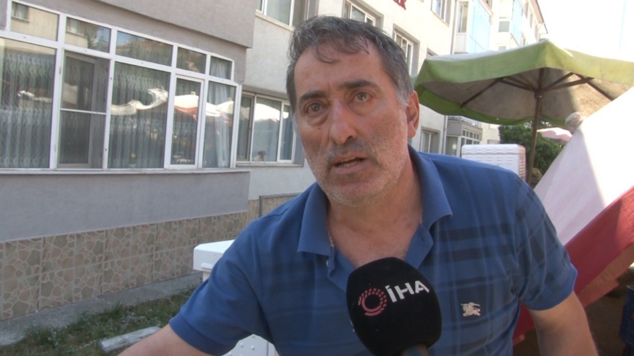 Yıkılan bahçe duvarıyla ilgili vatandaş ve pazarcı arasında gerginlik çıktı