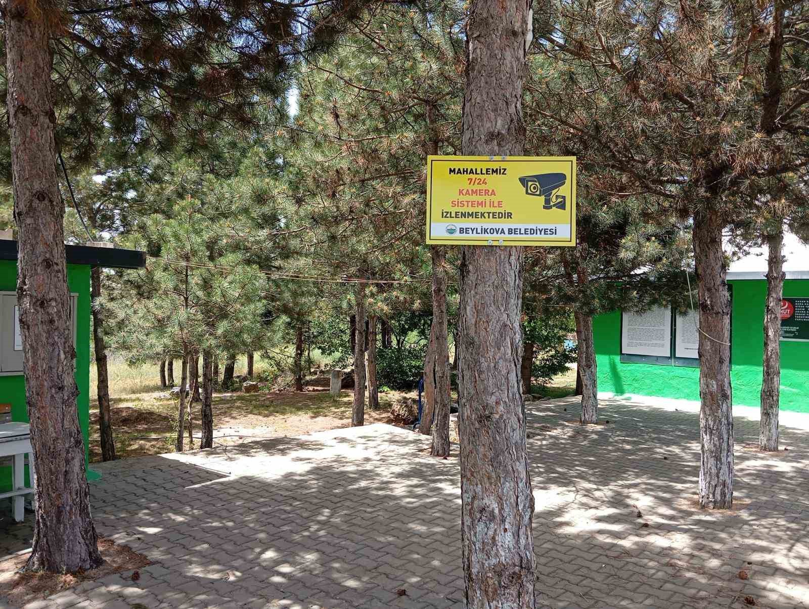 Beylikova’da tüm kırsal mahalleler güvenlik kamerası ile donatıldı