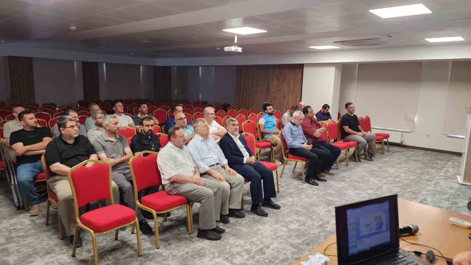 İl Müftülüğü’nde afet ve yangın farkındalık eğitimi