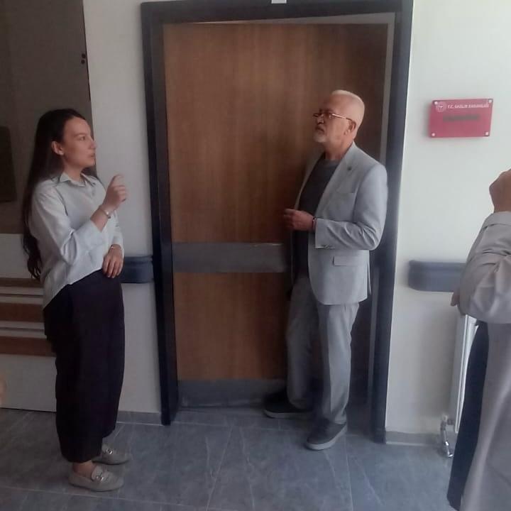 Bildirici, Sarıcakaya’daki yeni sağlık tesislerini ziyaret etti