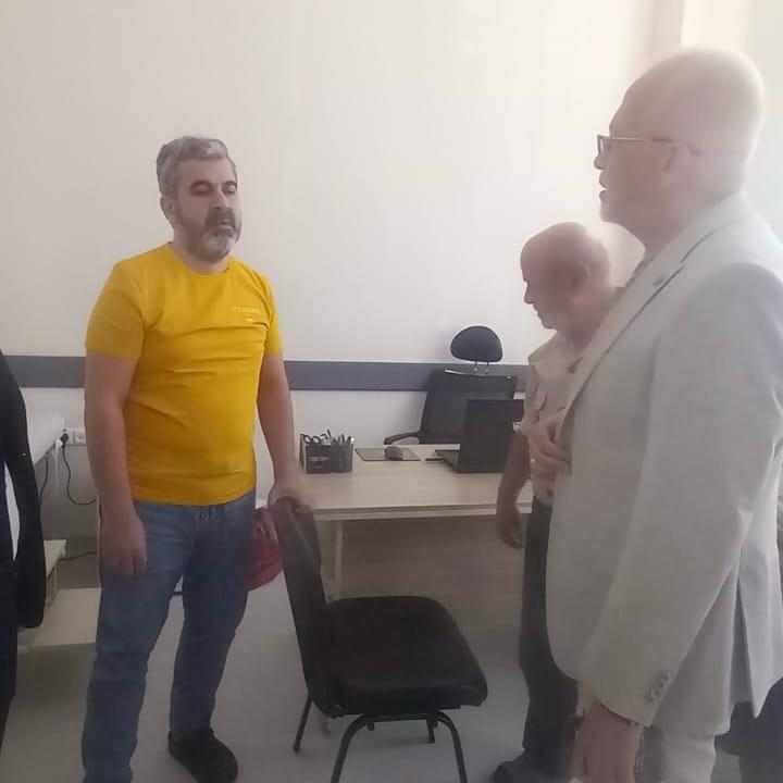 Bildirici, Sarıcakaya’daki yeni sağlık tesislerini ziyaret etti