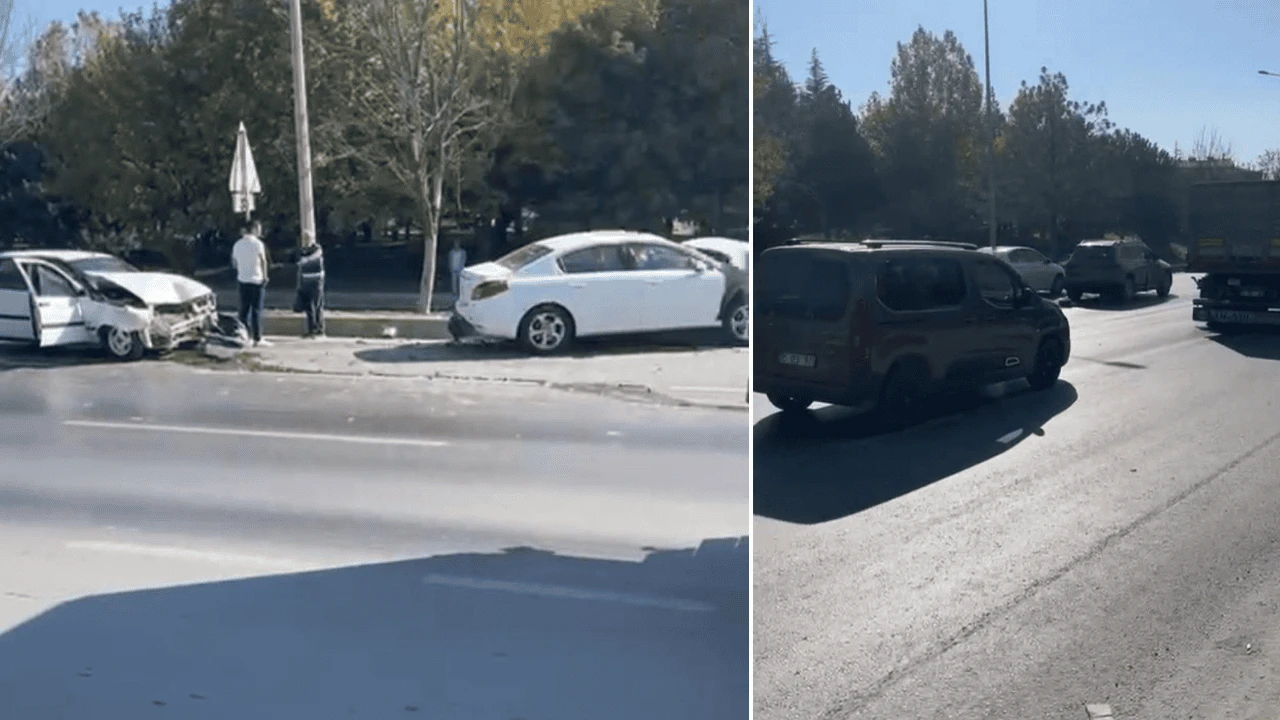 Eskişehir’de Sabah Saatlerinde Feci Kaza: Üç Araç Birbirine Girdi!