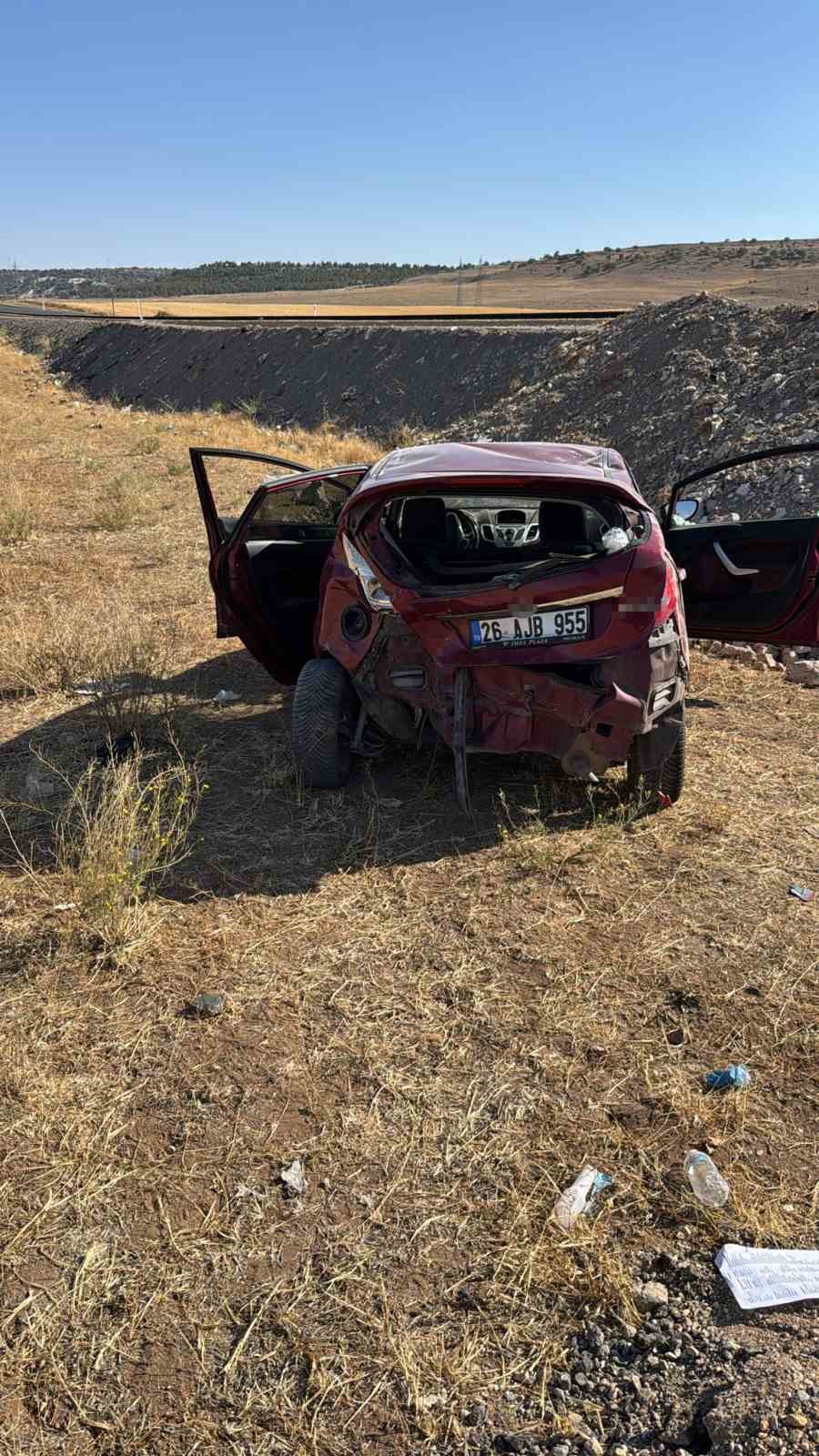 Eskişehir’de iki araç çarpıştı: 4 yaralı