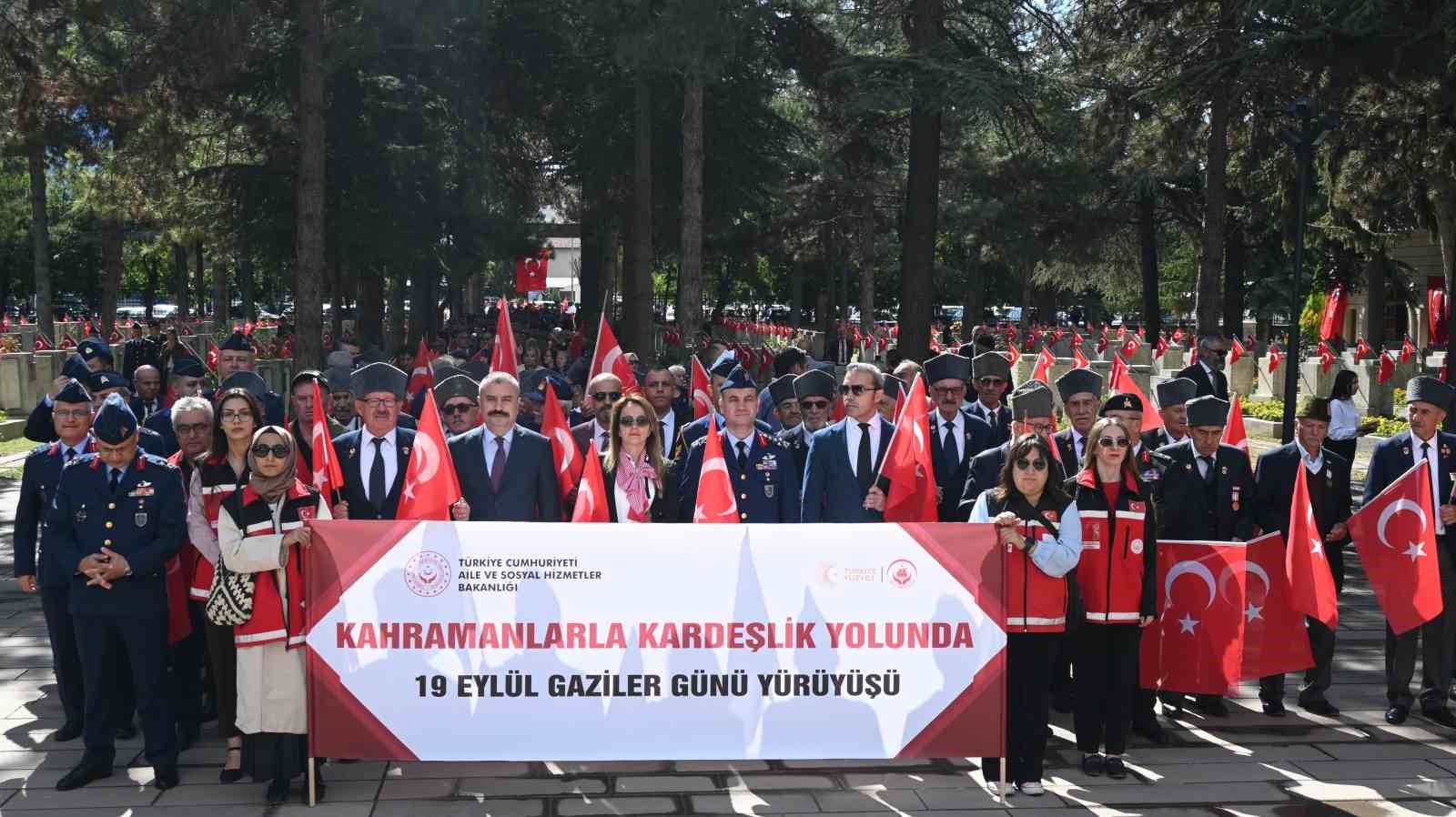 Eskişehir’de Gaziler Günü törenle kutlandı