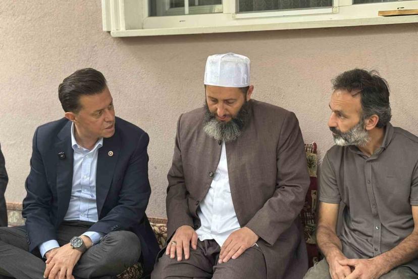 Nebi Hatipoğlu gönüllere dokundu: Şehit ailesi ve kaza kurbanının yakınlarını ziyaret etti!