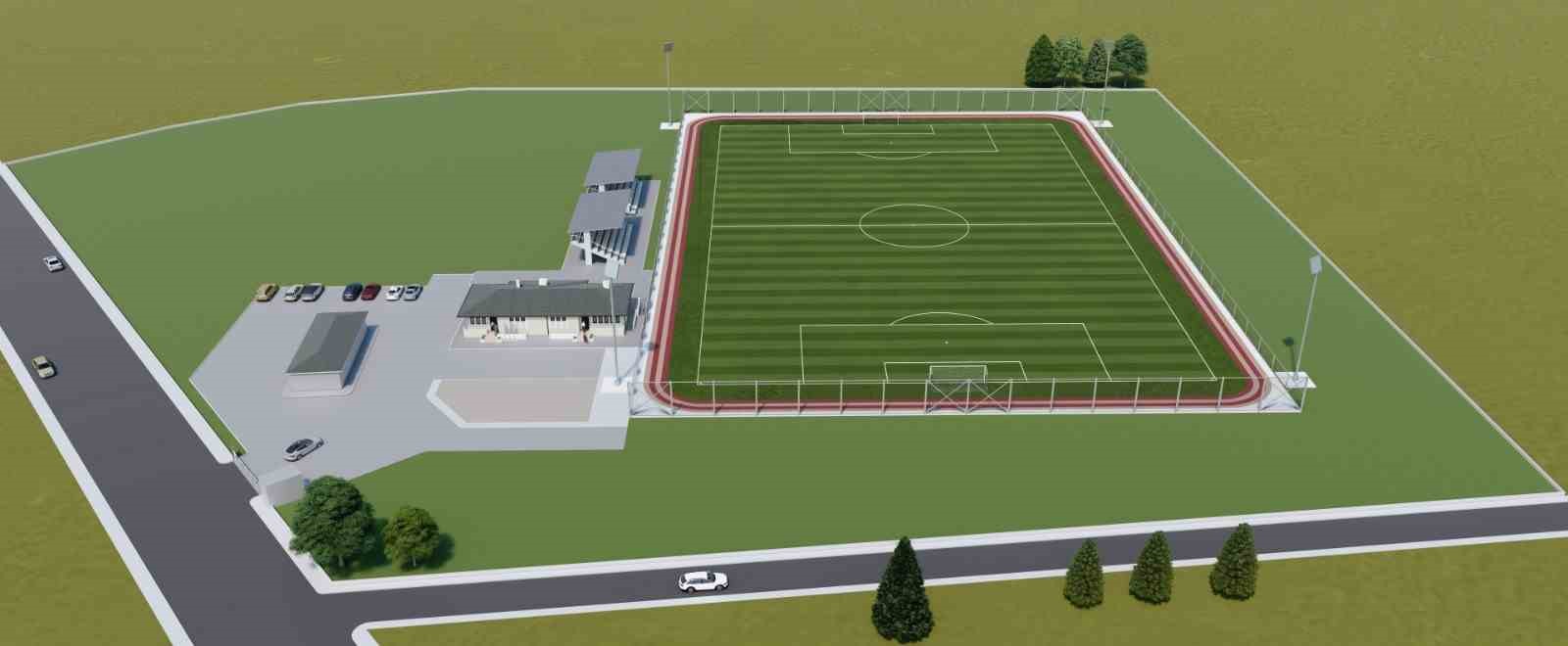 İnönü’ye 35 milyonluk spor kompleksi yapılıyor!