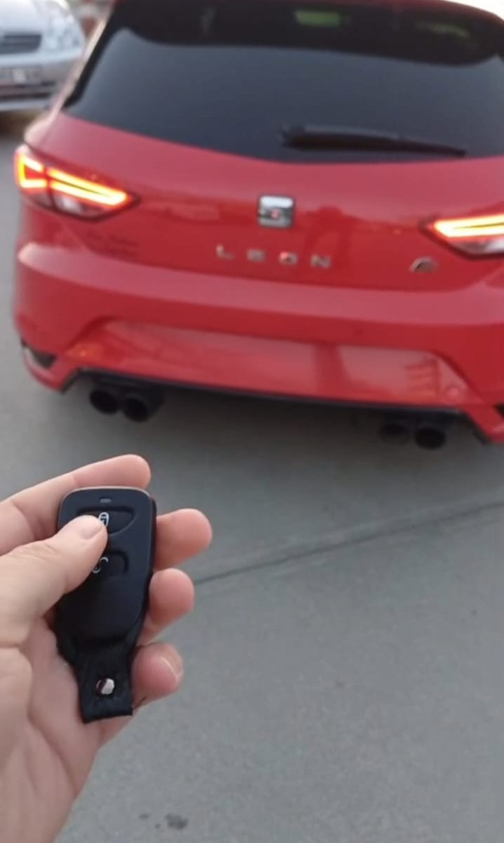 Abartı egzozlu otomobille drift atan sürücüye 74 bin TL ceza