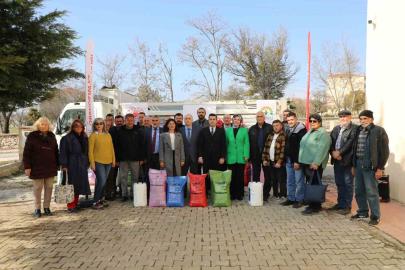 Mihalıççık’ta Çiftçilere Gübre Desteği: İyi Tarım Projesi Kapsamında Teslimatlar Yapıldı!