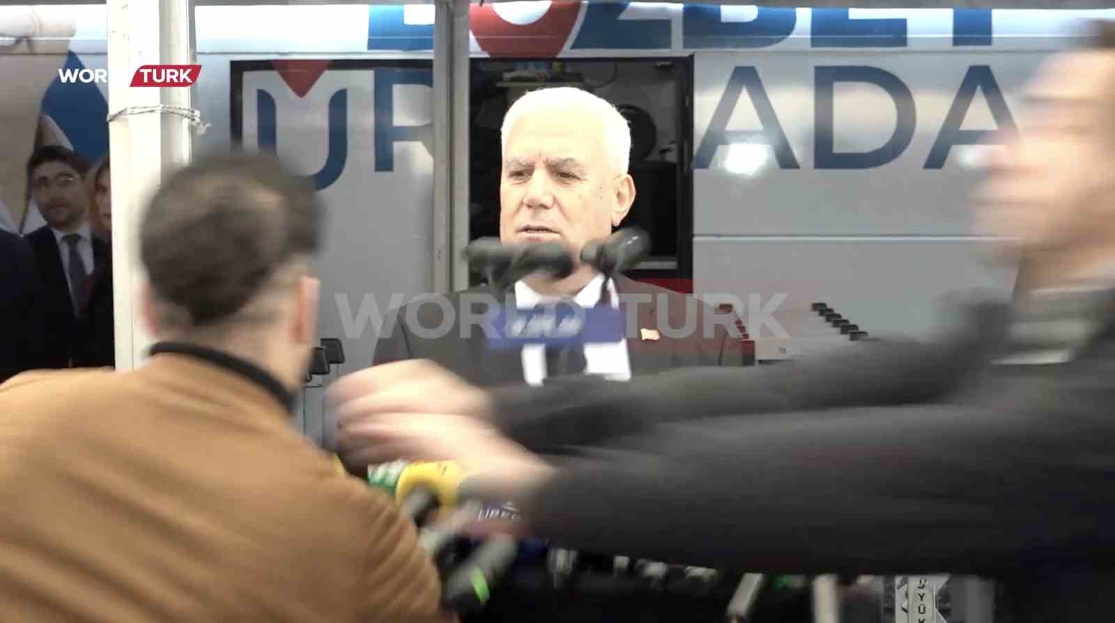 Bursa Büyükşehir Belediye Başkanı Bozbey’e saldırı girişimi kameralara yansıdı