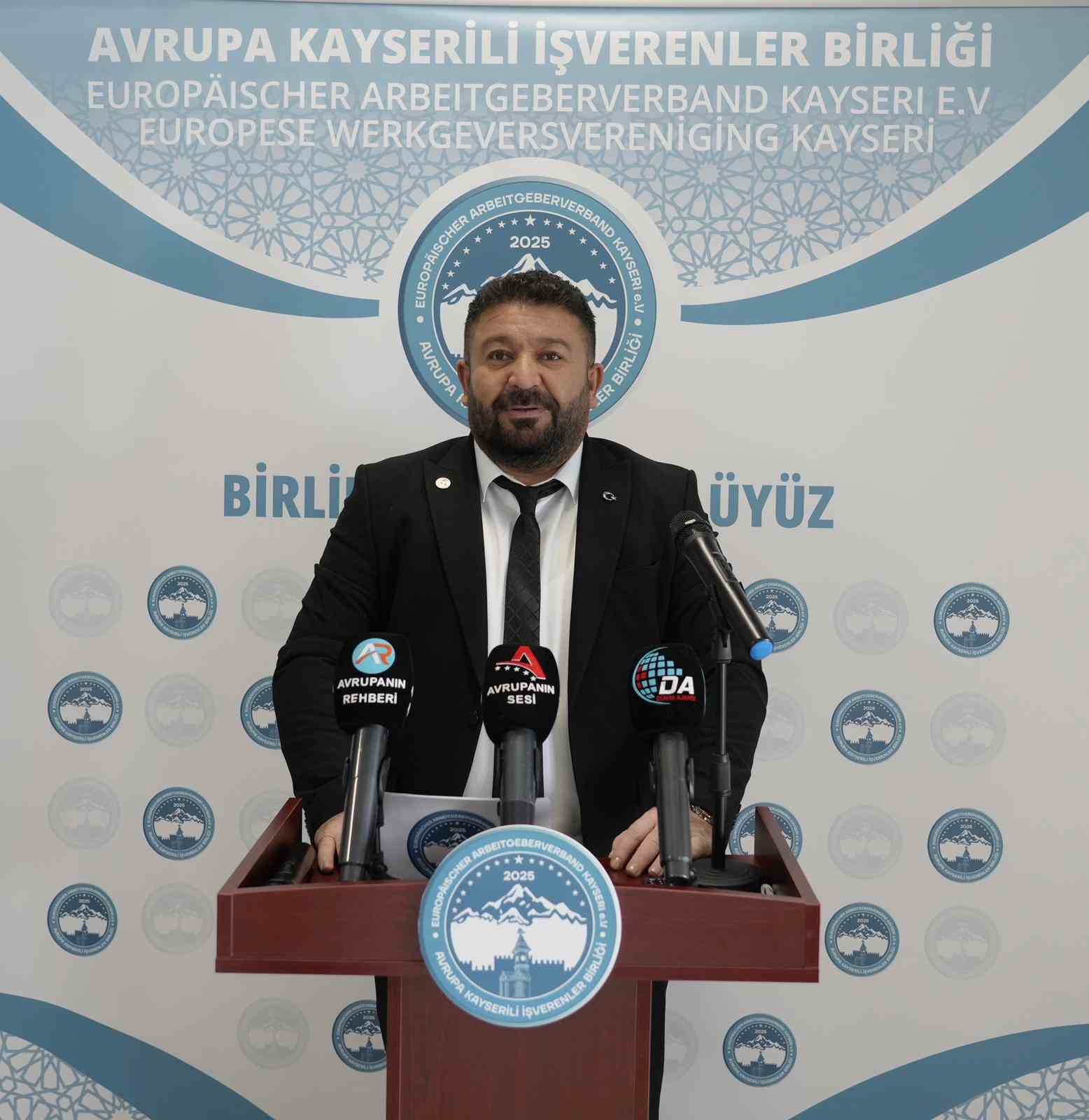 AKİB Türkiye Yatırım Komisyon Başkanı Onur Doğan’dan Avrupa’daki Kayserililere çağrı