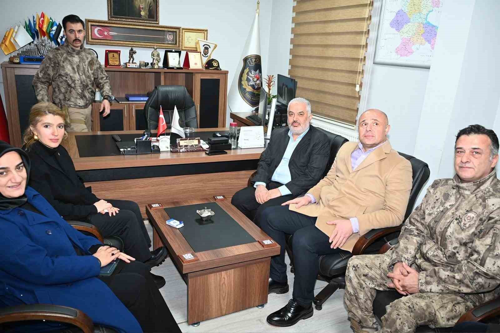 Milletvekili Ölmeztoprak’tan Malatya’da güvenlik birimlerine ziyaret