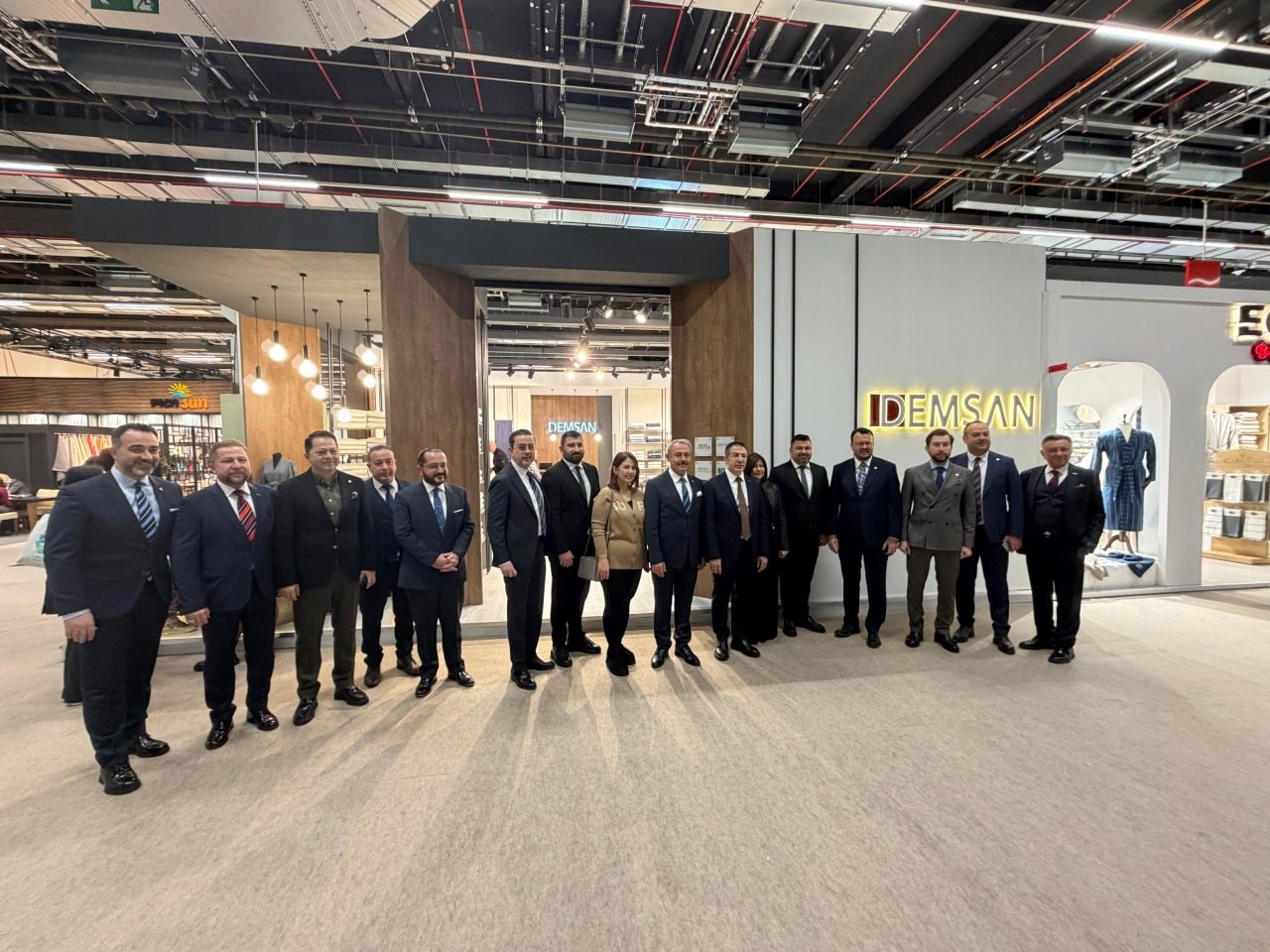 DTO Başkanı Erdoğan, 2026 Heimtextil Fuarında Denizlili firmaları yalnız bırakmadı