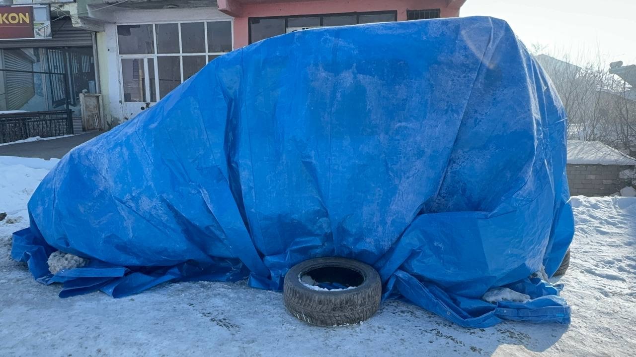 Ağrı’da soğuk hava etkisini sürdürüyor