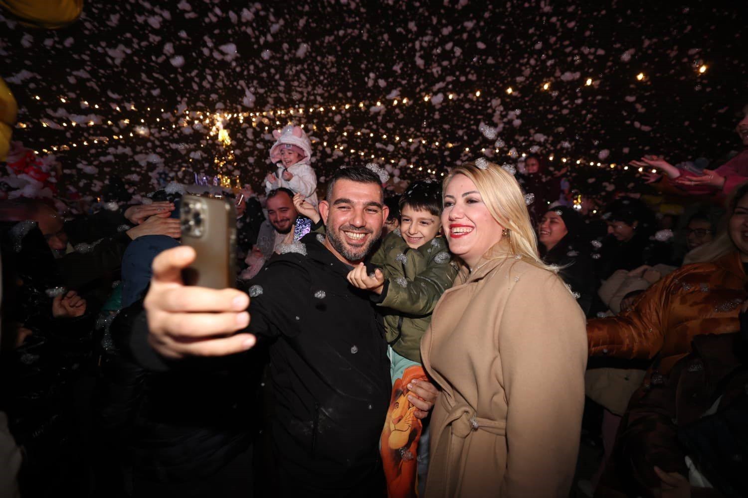 Merkezefendi Kış Festivalinde eğlence devam ediyor