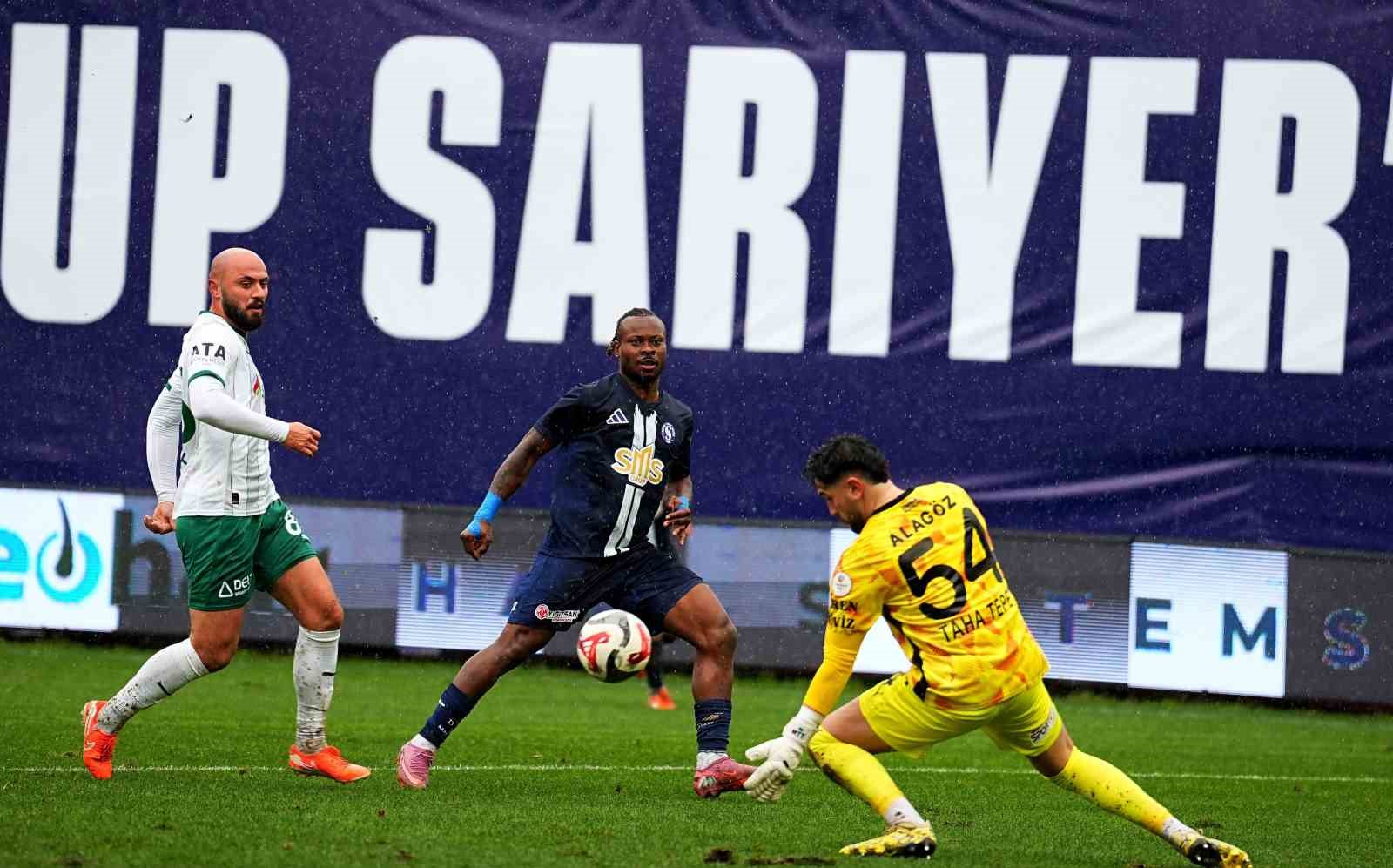 Trendyol 1. Lig: Sarıyer: 1 - Iğdır FK: 0