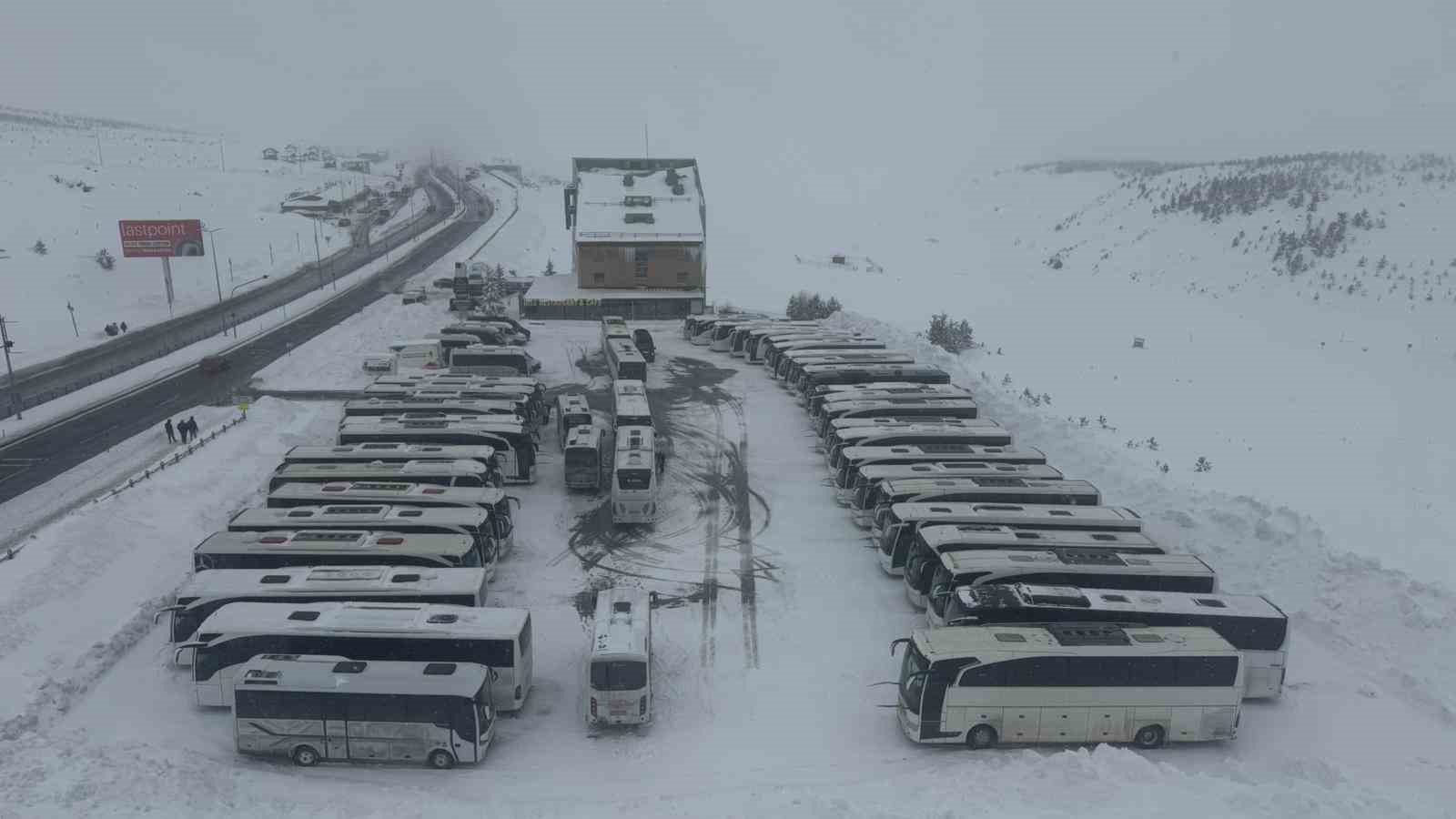 Erciyes’te sömestirin ilk gününde yoğunluk