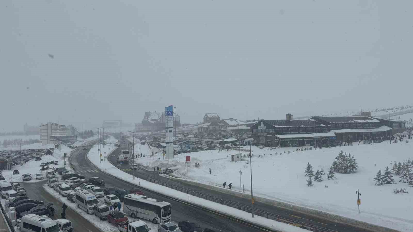 Erciyes’te sömestirin ilk gününde yoğunluk