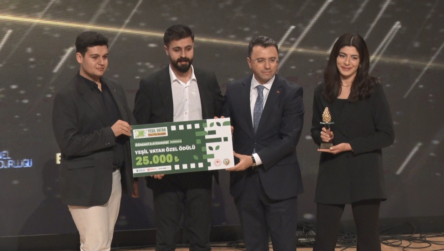Yeşil Vatan Kısa Film Yarışması’nda ödüller sahiplerini buldu