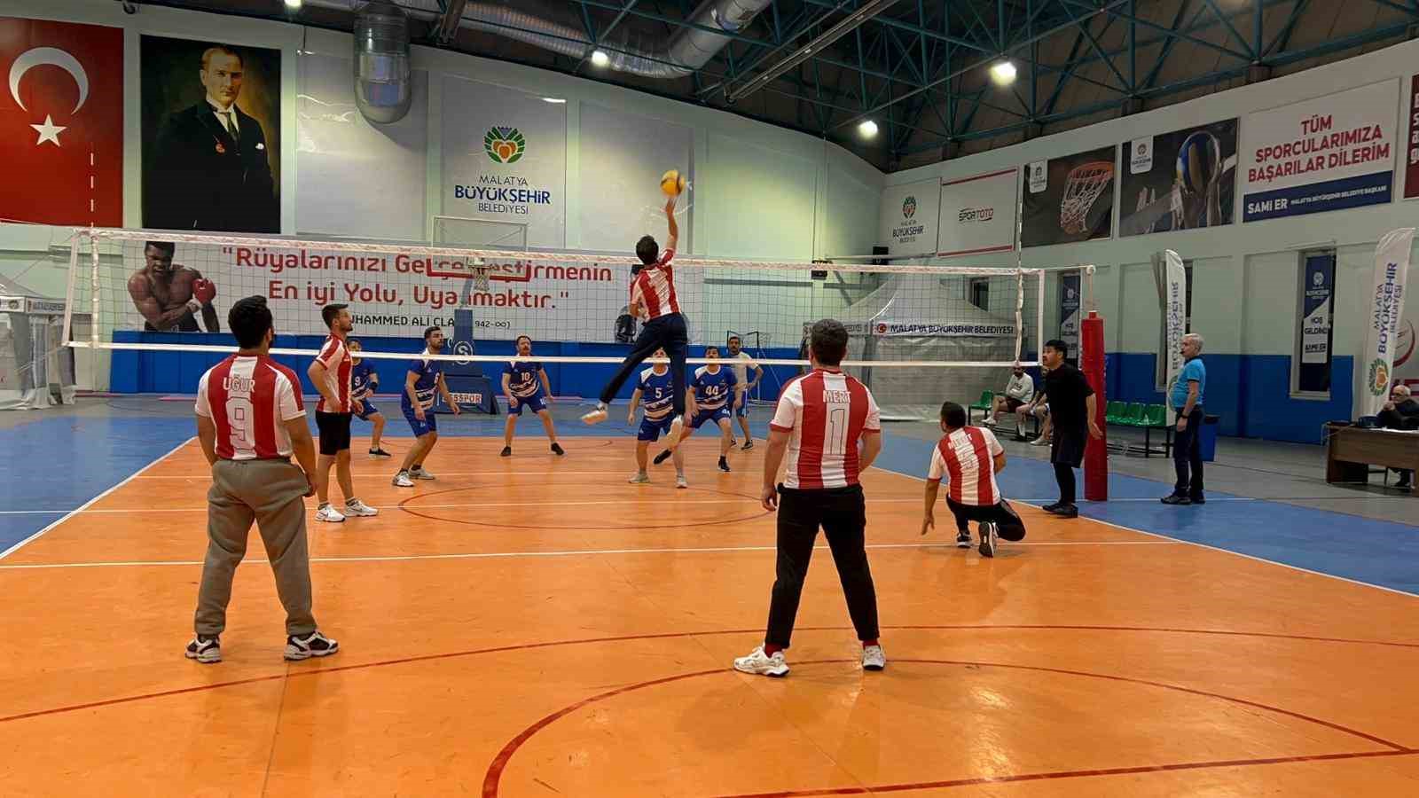 Malatya’da 2. Kurumlar Arası Voleybol Turnuvası başladı