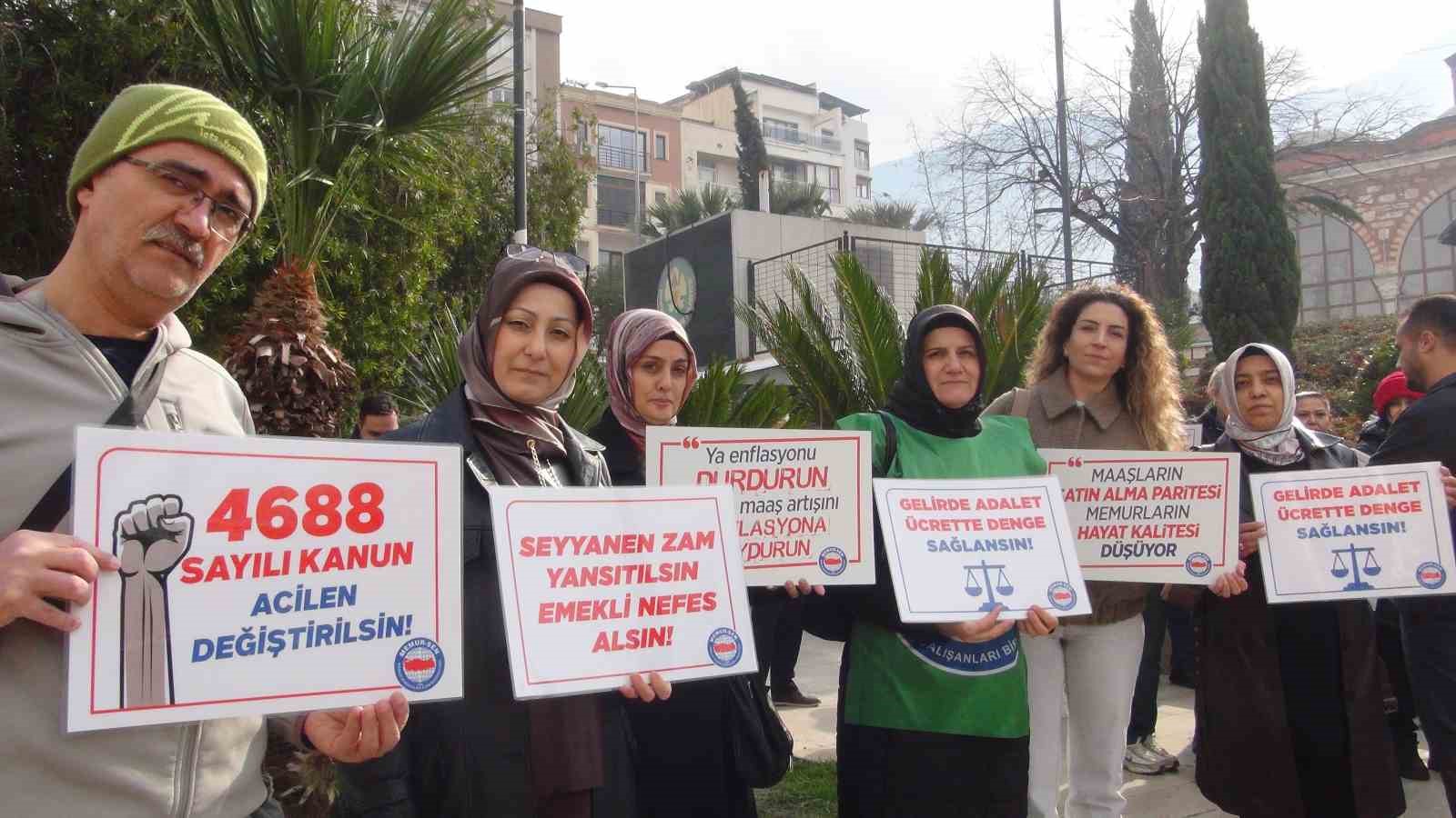 Memur-Sen’den ’Ücrette dengesizlik, gelirde adaletsizlik bitsin’ çağrısı