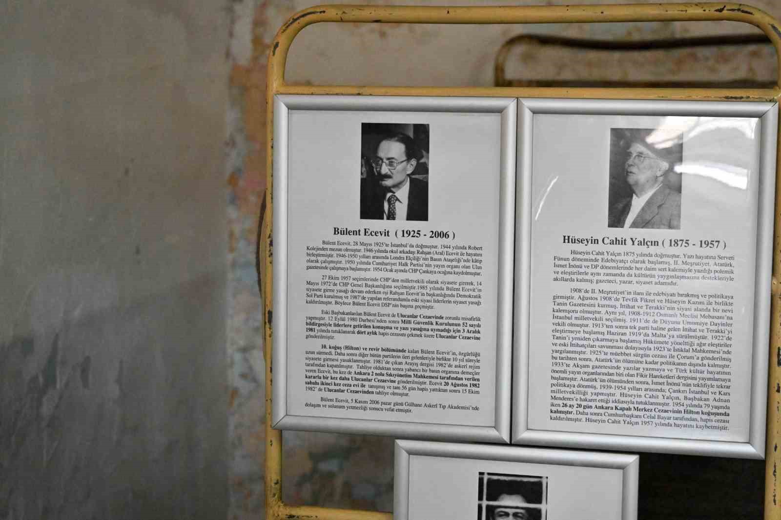 Bülent Ecevit’in 70 yıllık daktilosu, Ulucanlar Cezaevi Müzesi’nde