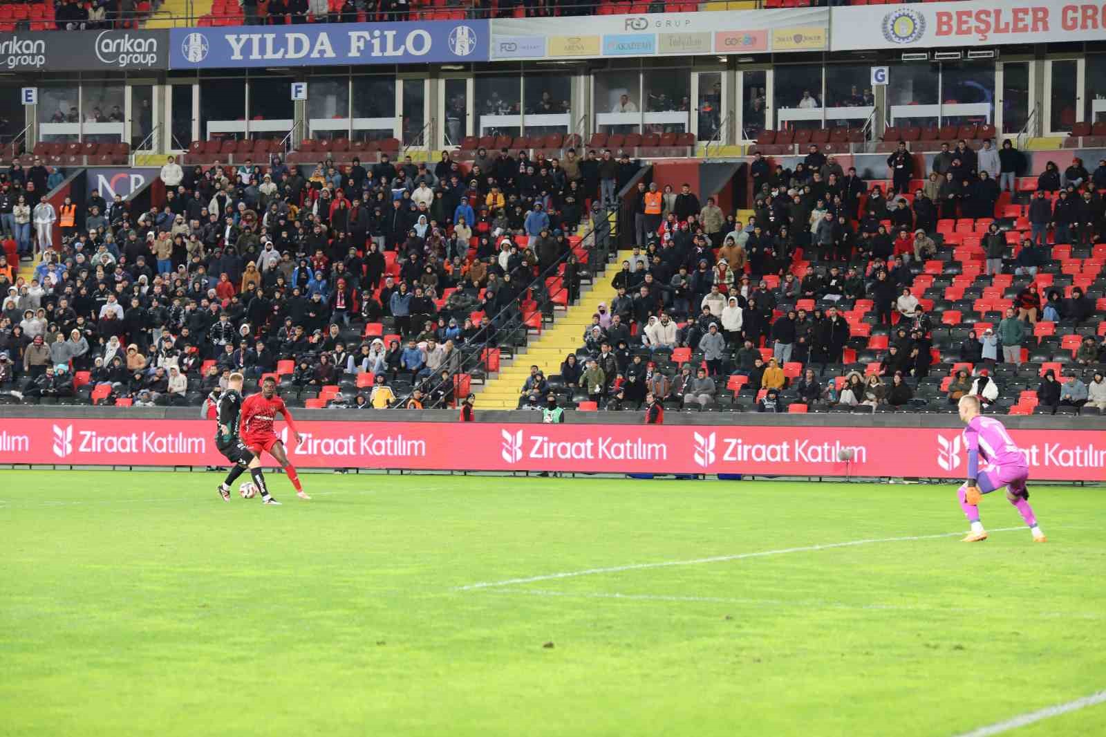 Ziraat Türkiye Kupası: Gaziantep FK: 0 - Kocaelispor: 0 (İlk yarı)