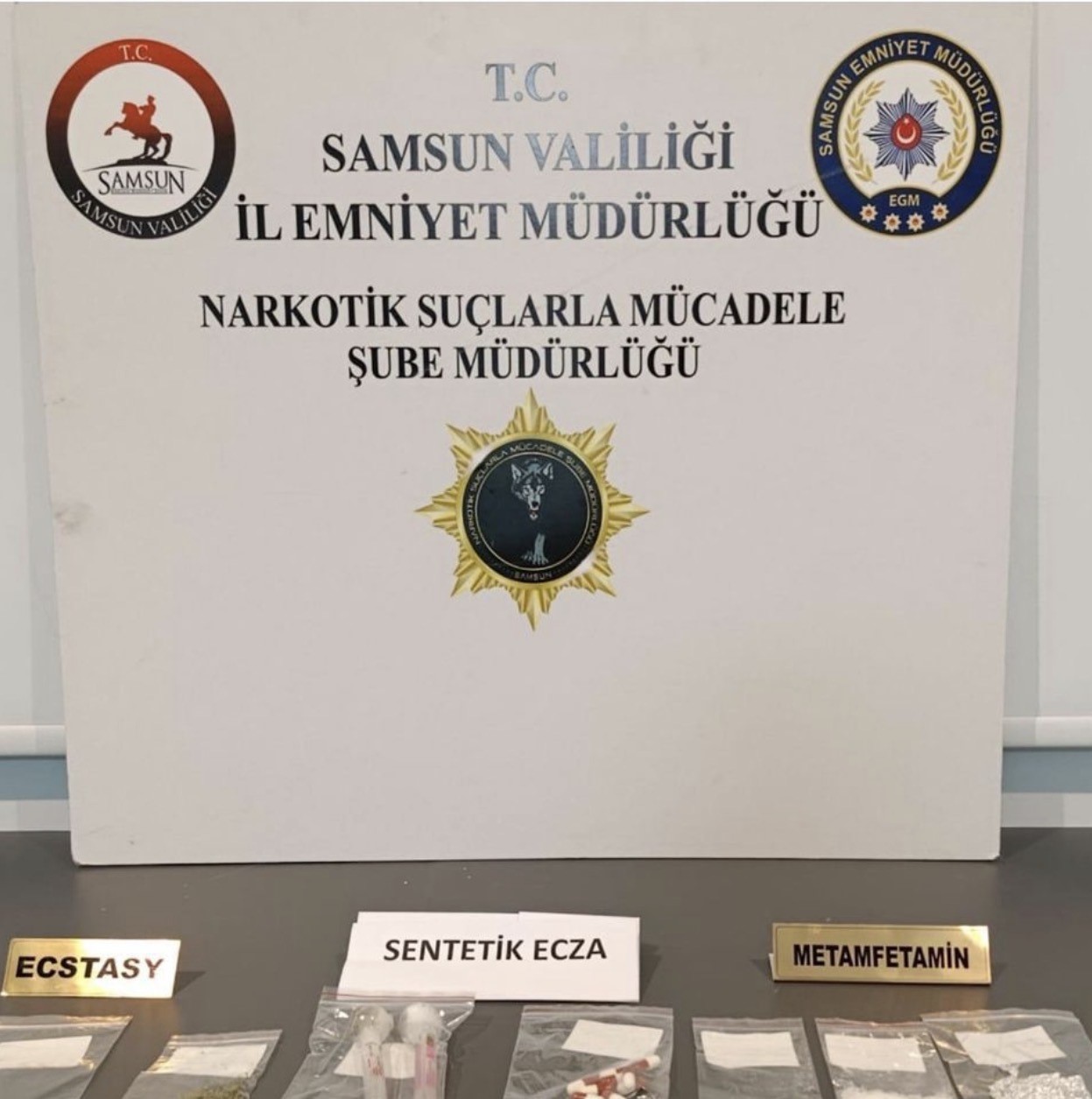 Samsun’da dört ilçede uyuşturucu operasyonu: 5 gözaltı