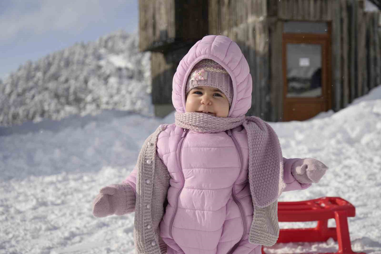 Zigana Kayak Merkezi’nde sömestr tatiliyle birlikte yoğunluk yaşandı