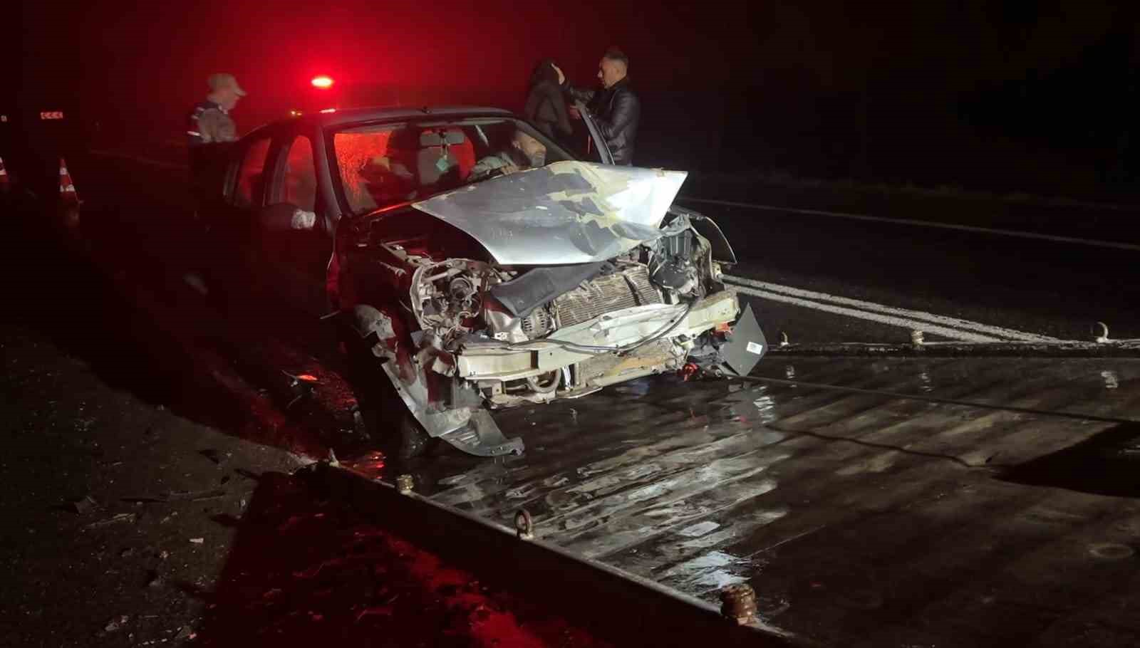 Ceylanpınar’da otomobiller çarpıştı: 2 yaralı