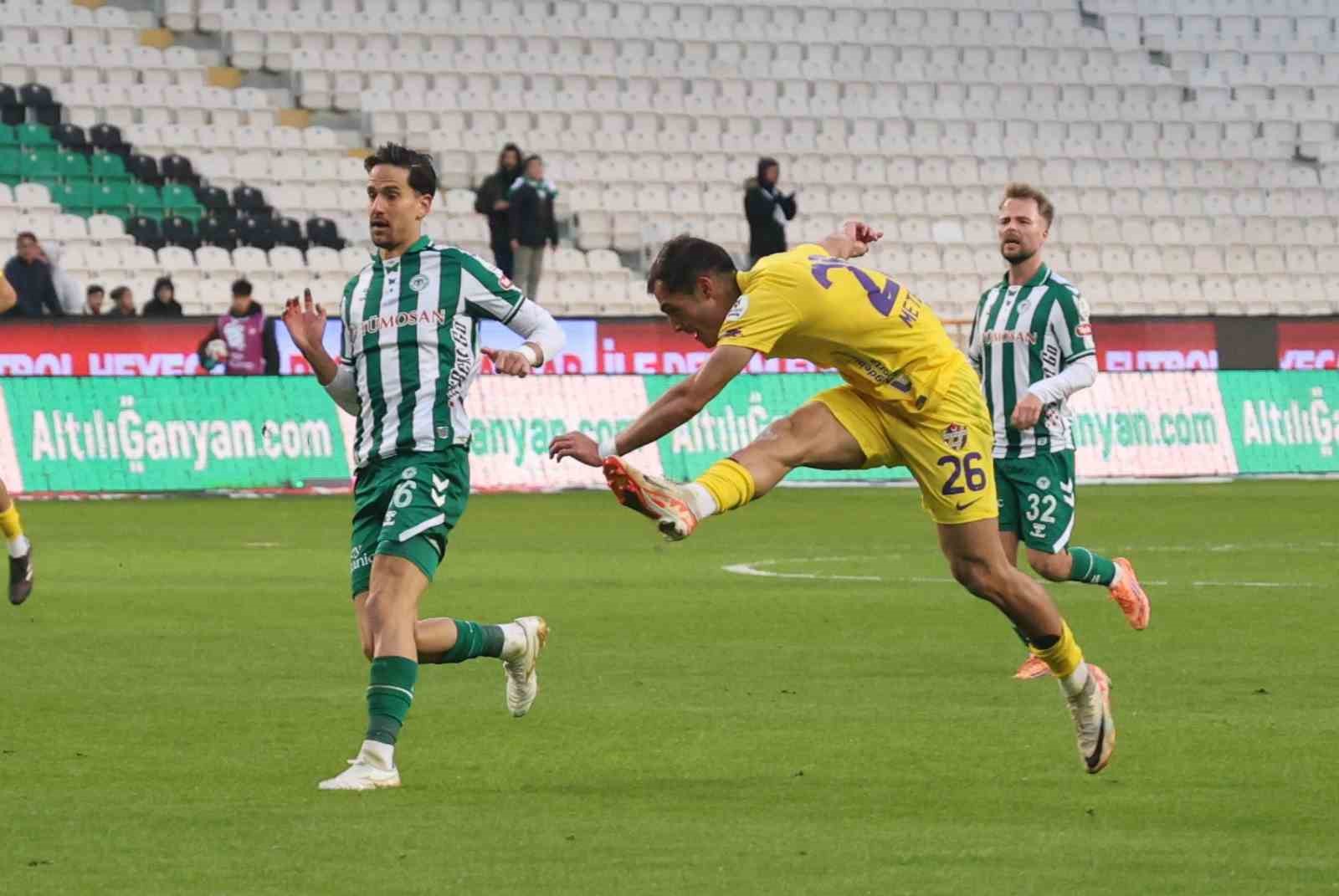 Trendyol Süper Lig: Konyaspor: 0 - Eyüpspor: 0 (İlk yarı)