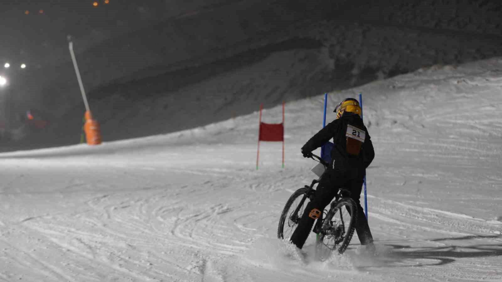 Snowbike Türkiye Dağ Bisikleti Şampiyonası sona erdi