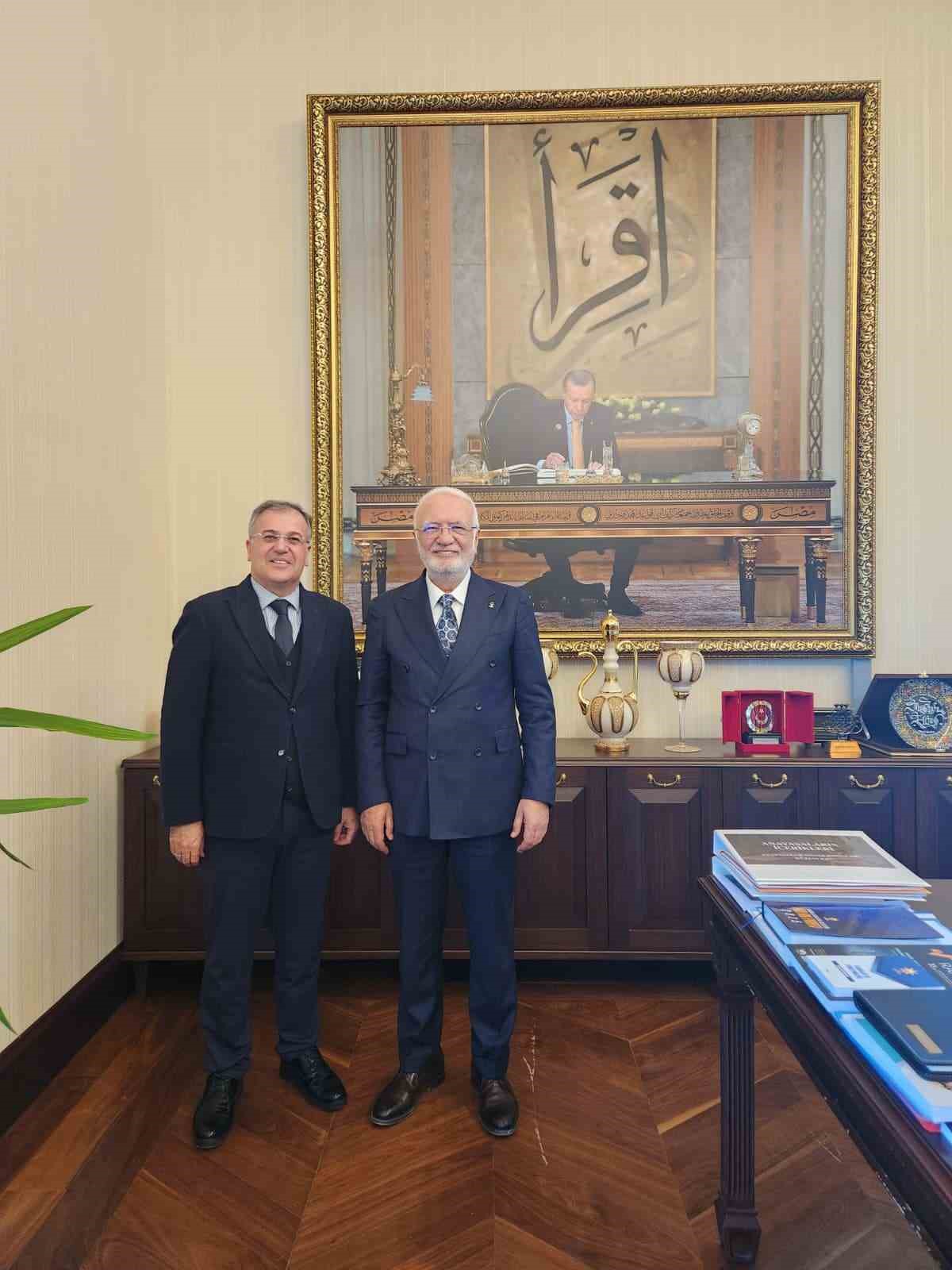 Başkan Özdoğan Hacılar için Ankara’daki temaslarını sürdürüyor