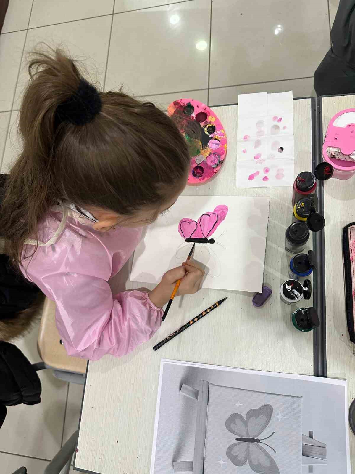 Pursaklar Belediyesi’nden çocuklara yönelik resim kursu