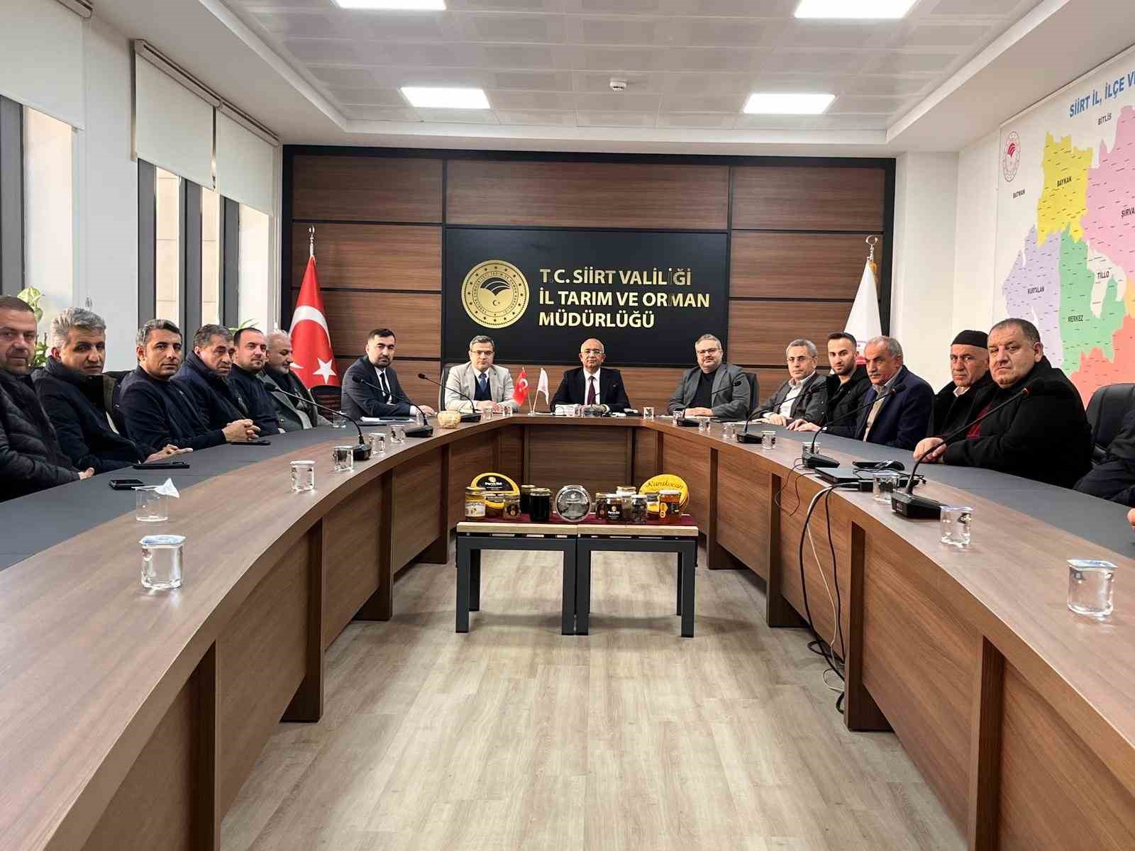 Siirt balında markalaşma ve çeşitlilik toplantısı