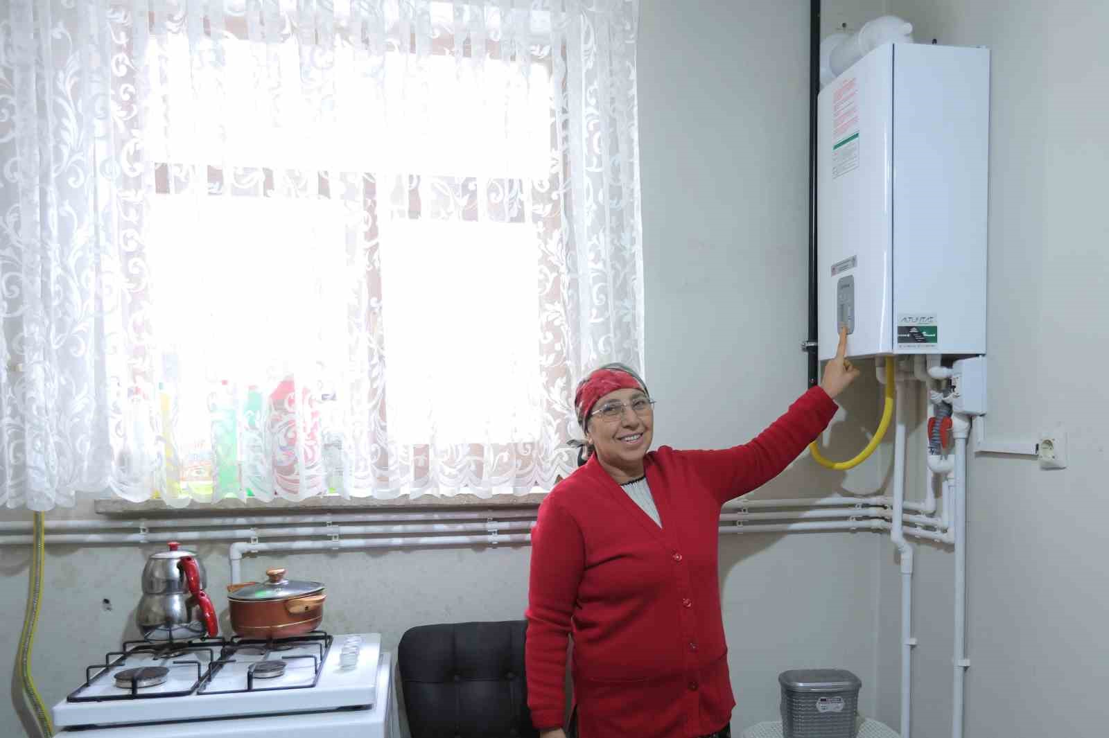 ’Tesisat Sizden Kombi Bizden’ projesi 4 bin haneyi ısıtıyor