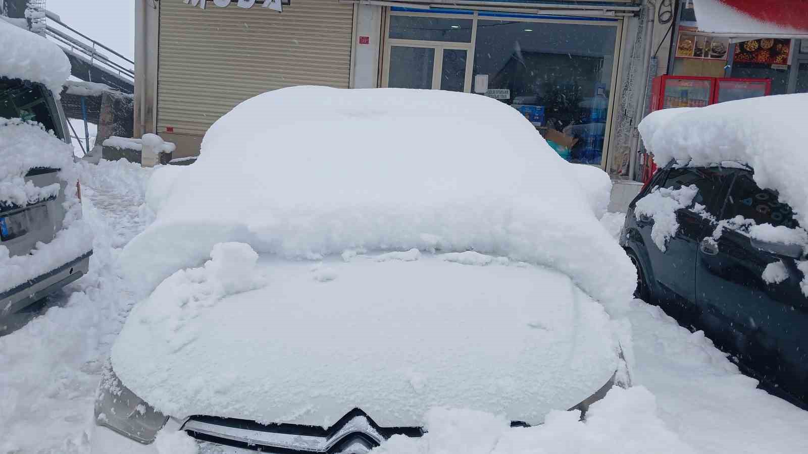 Kulp’ta kar esareti: Köy yolları kapandı, ilçe trafiği kilitlendi