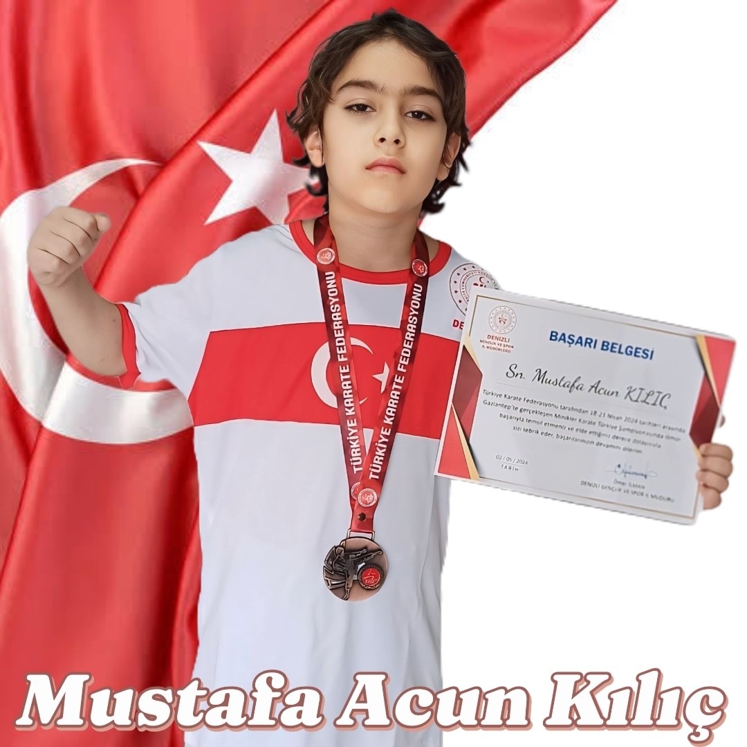 Denizlili genç sporcudan uluslararası arenada gurur veren başarılar