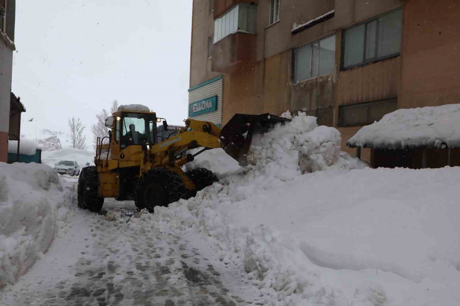 Bitlis’te karla mücadele seferberliği