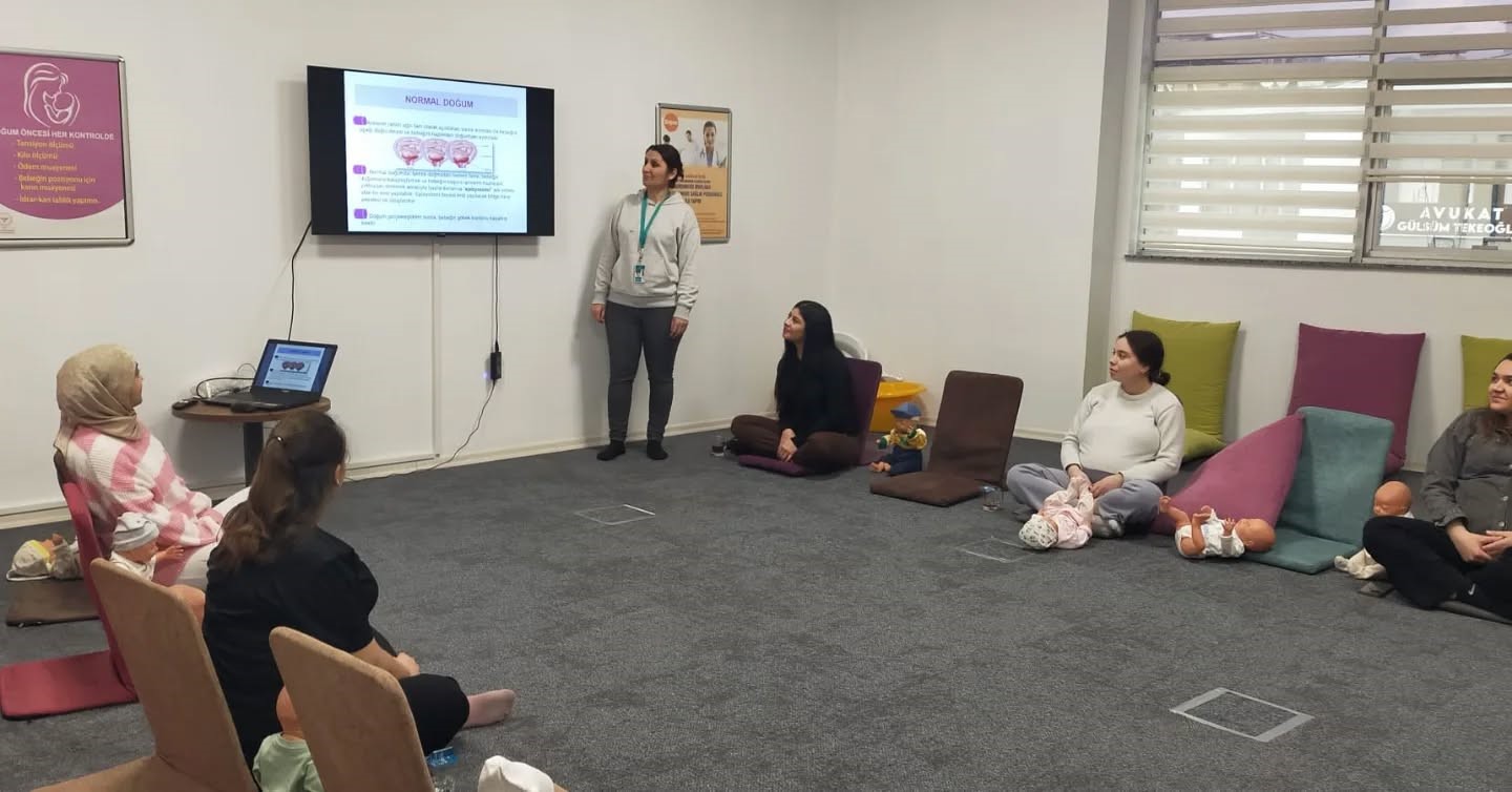 Nazilli’de gebe okulunda eğitimler sürüyor