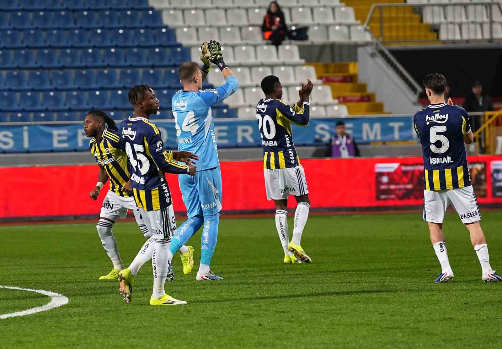 Ziraat Türkiye Kupası: Beyoğlu Yeni Çarşı: 0 - Fenerbahçe: 0 (Maç devam ediyor)