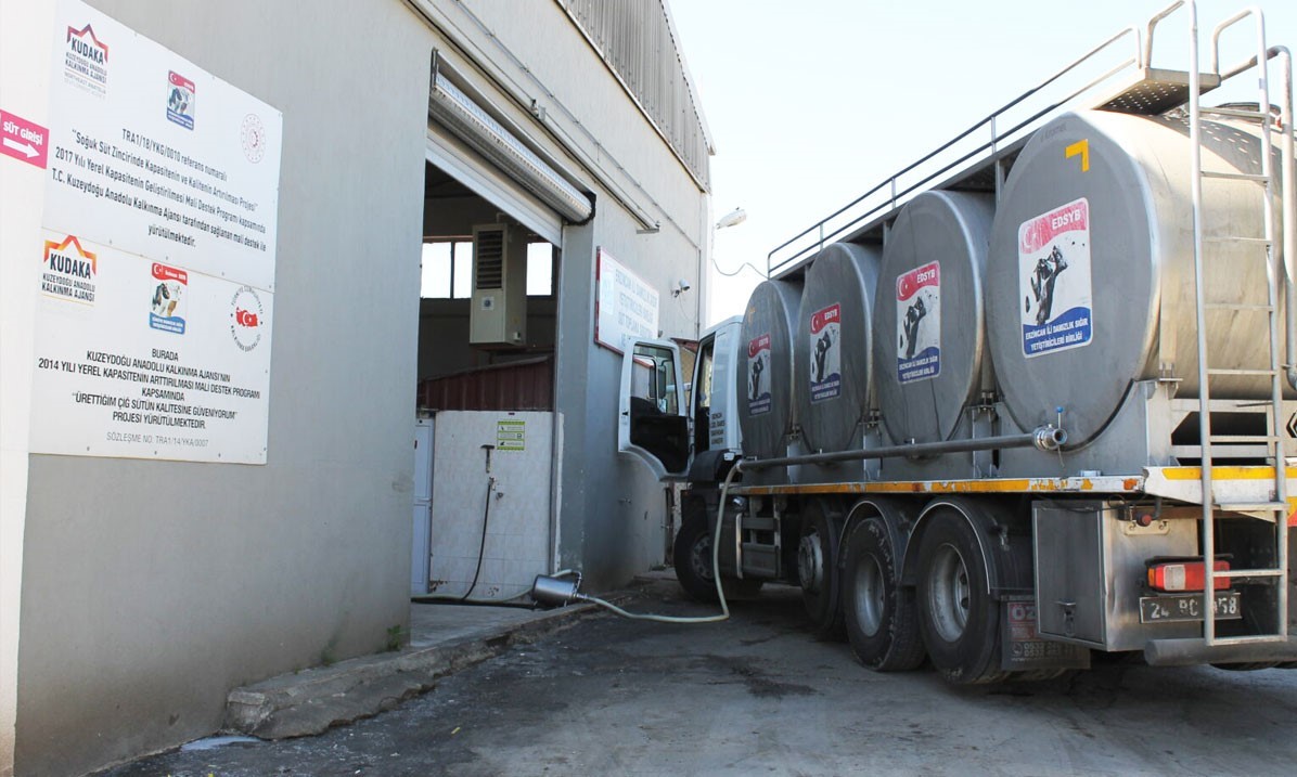 Erzincan’da süt üretimi soğuk zincirle güçleniyor
