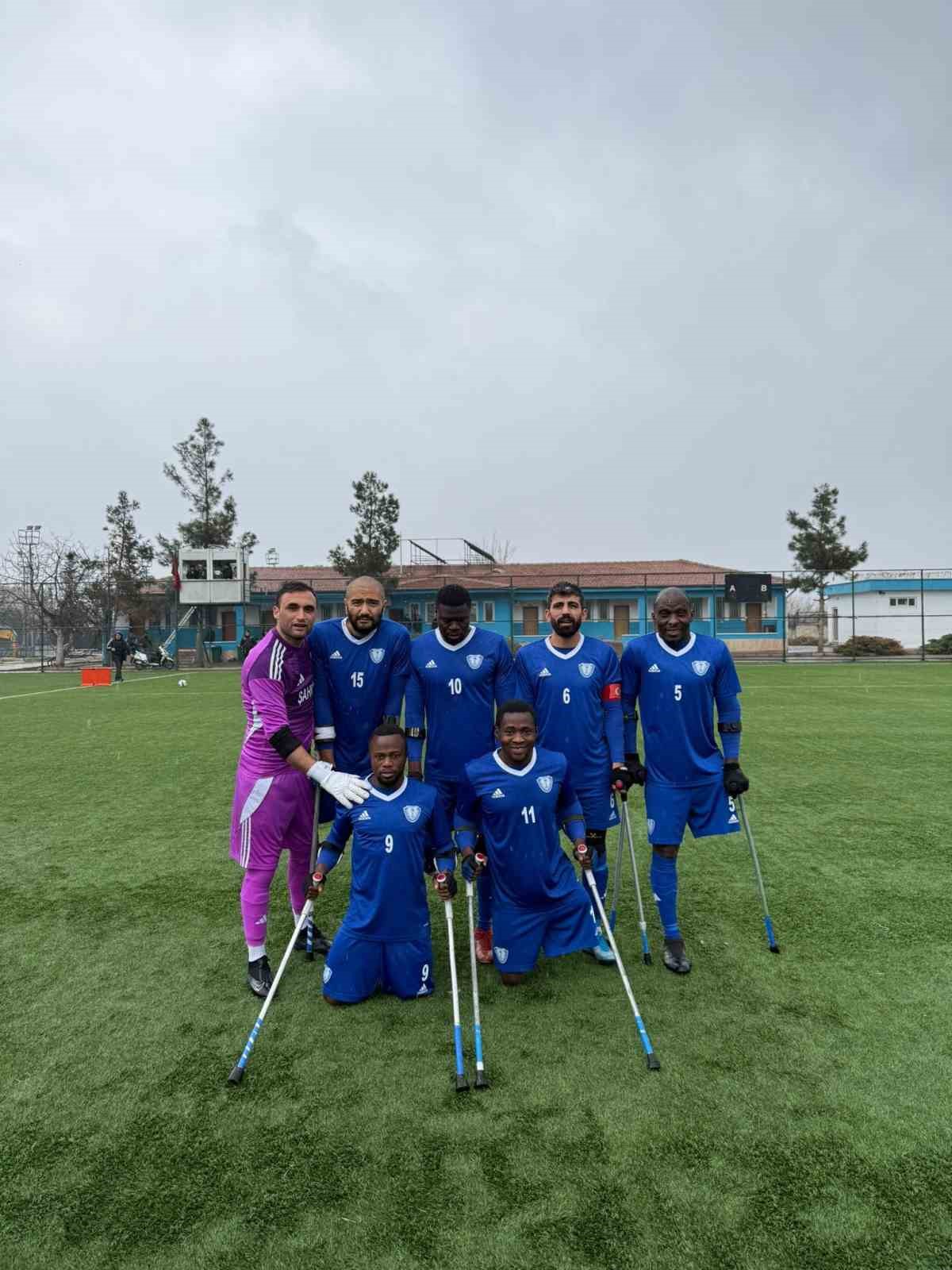 Şahinbey Ampute’den 7-0’lık galibiyet