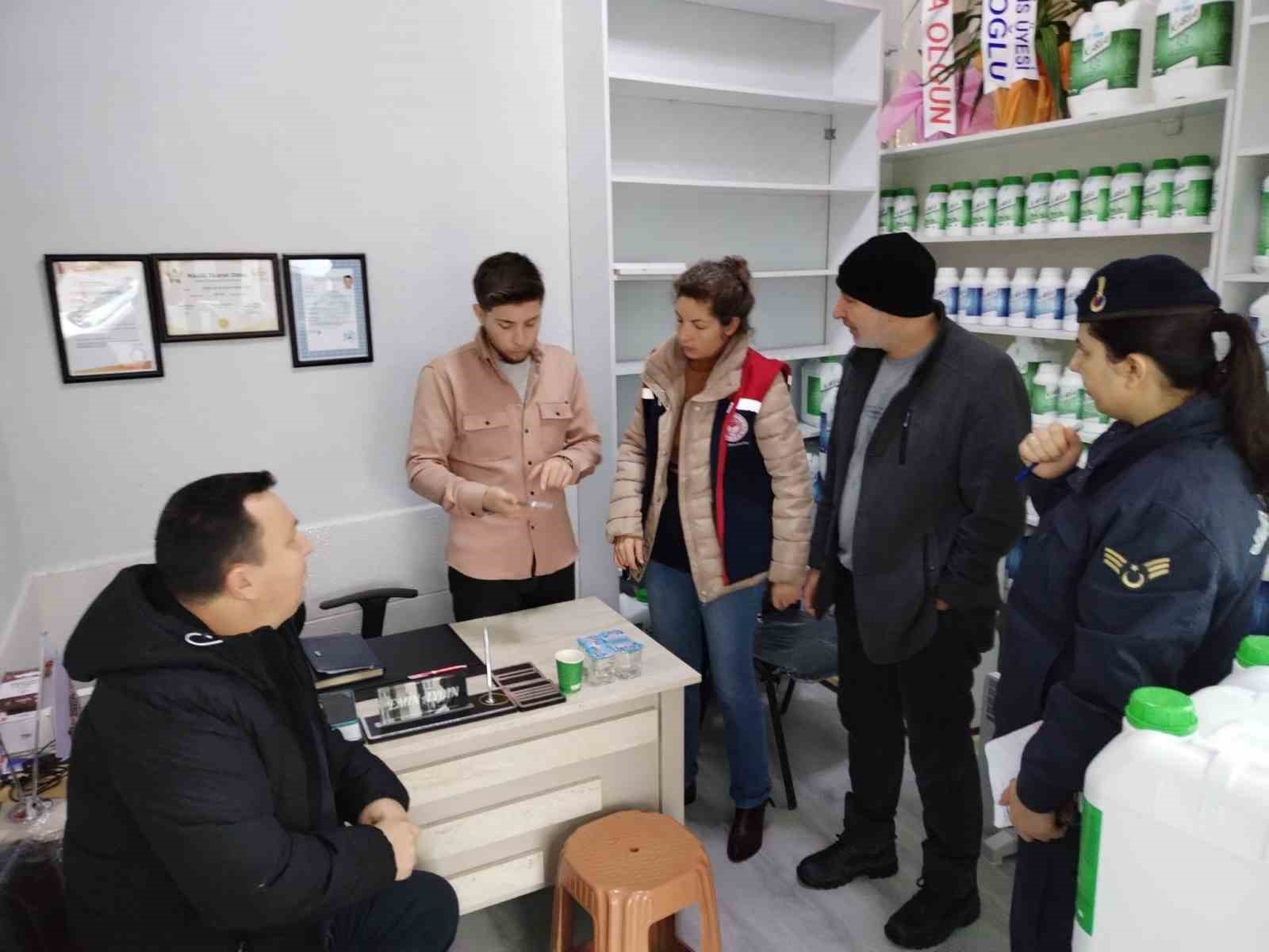 Bozdoğan’da gübre ve tüp bayilerine patlayıcı denetimi