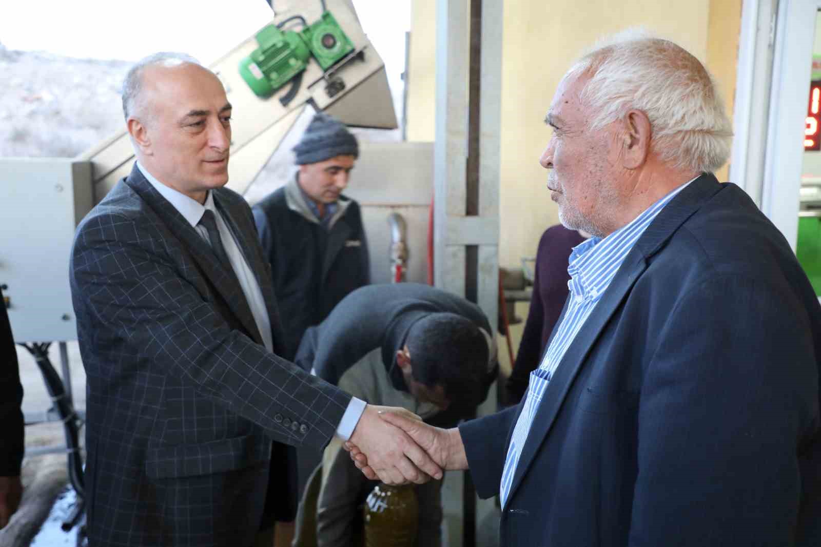 Sarıcakaya’da zeytin ve zeytinyağı üretimi hızla artıyor