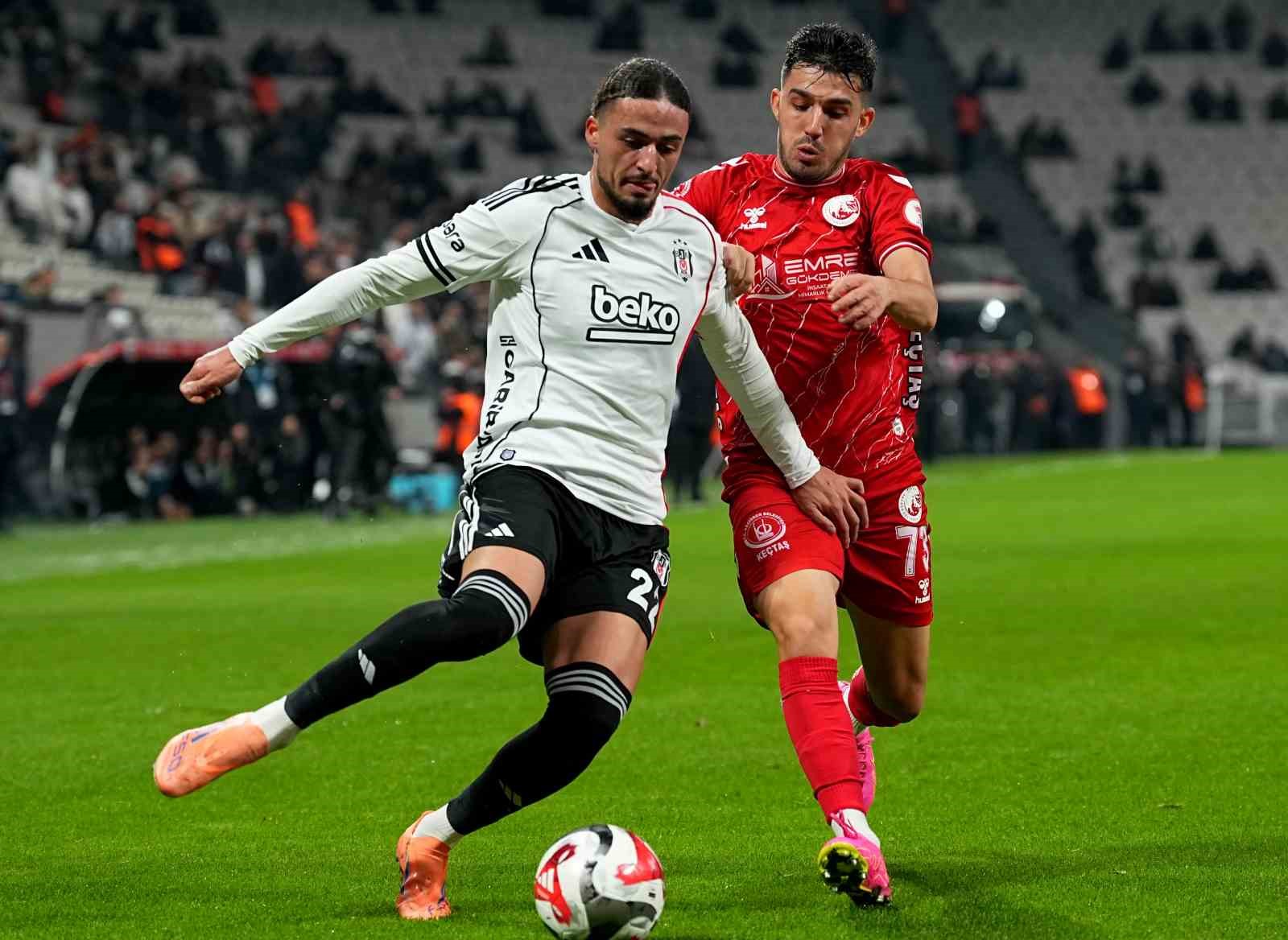 Ziraat Türkiye Kupası: Beşiktaş: 1 - Ankara Keçiörengücü: 0 (İlk yarı)