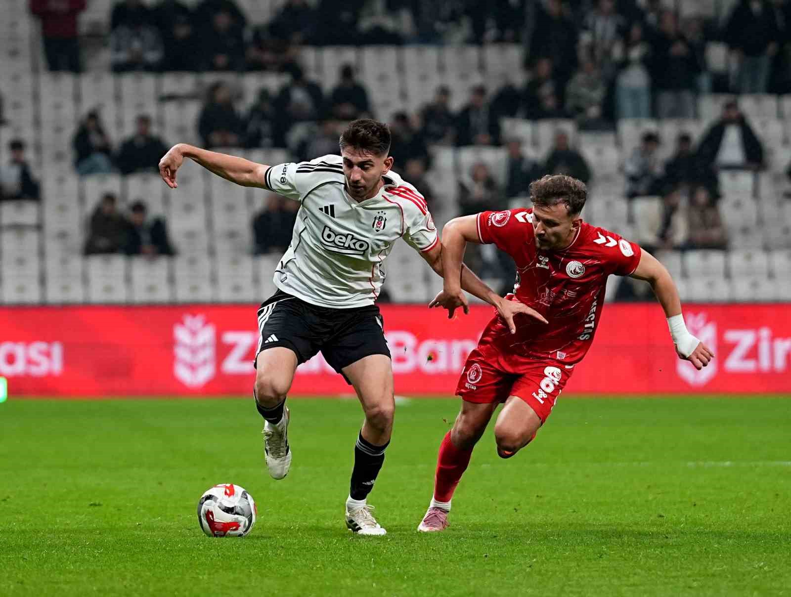 Ziraat Türkiye Kupası: Beşiktaş: 1 - Ankara Keçiörengücü: 0 (İlk yarı)