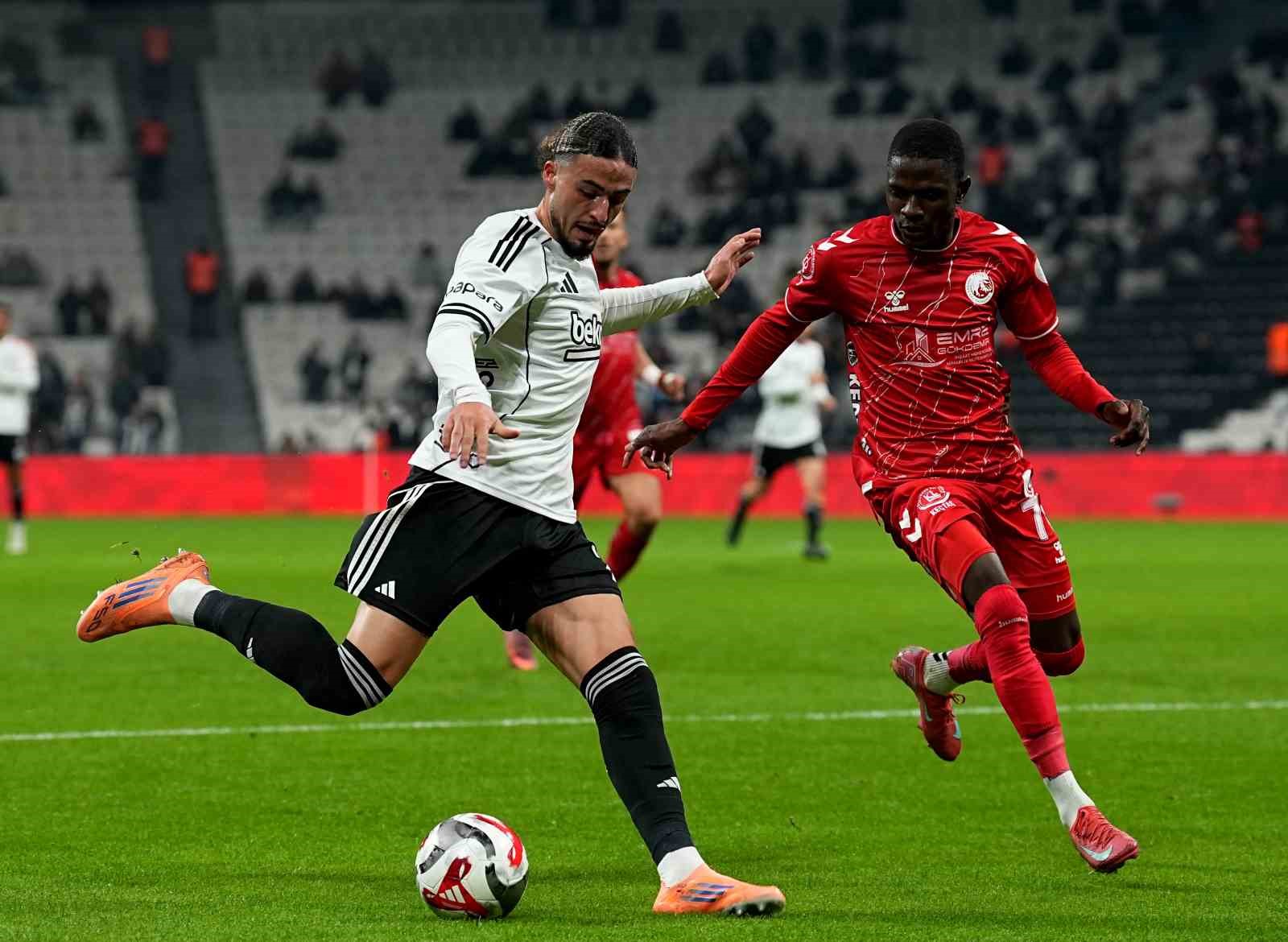 Ziraat Türkiye Kupası: Beşiktaş: 1 - Ankara Keçiörengücü: 0 (İlk yarı)