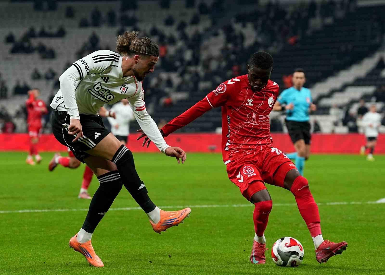 Ziraat Türkiye Kupası: Beşiktaş: 1 - Ankara Keçiörengücü: 0 (İlk yarı)